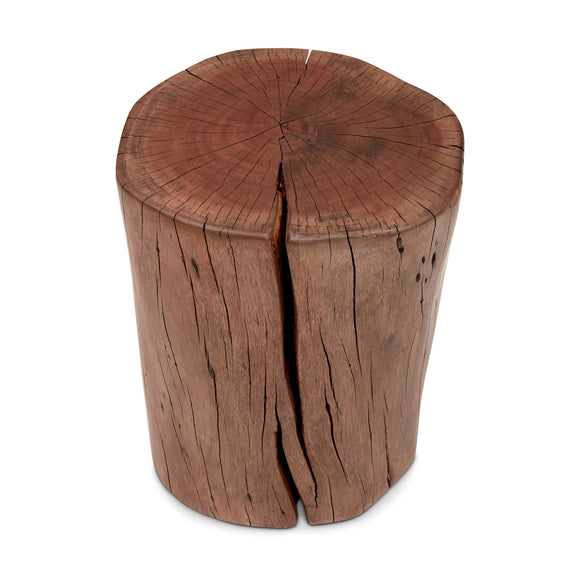 Solid Wood Stump Stool