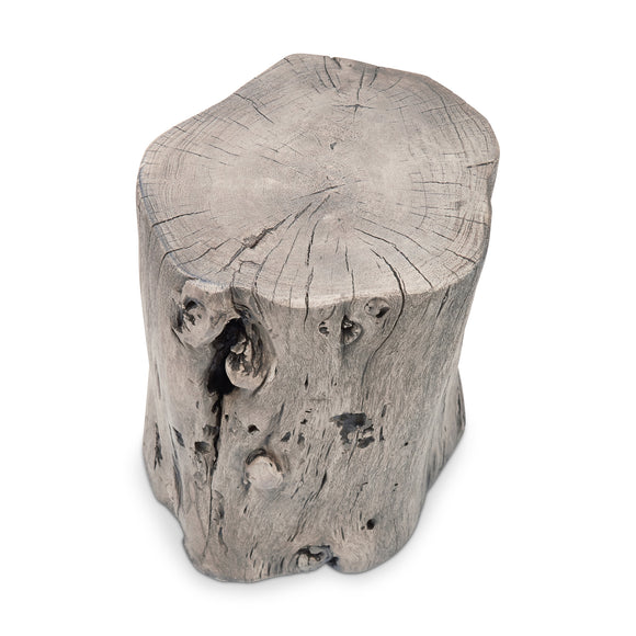 Solid Wood Stump Stool
