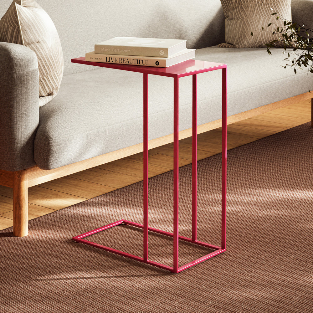 Tanu Enamel C-Table End Table