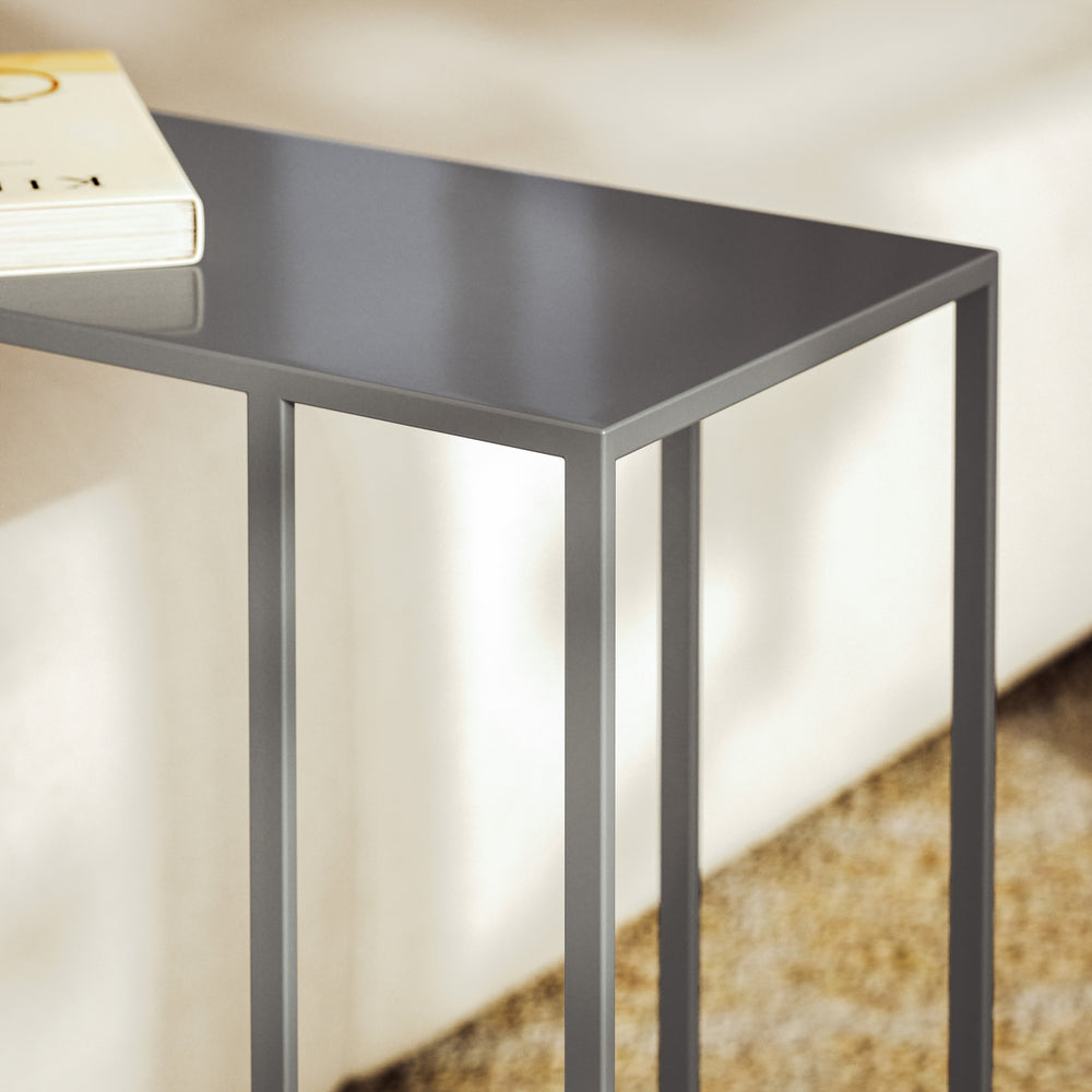 Tanu Enamel C-Table End Table