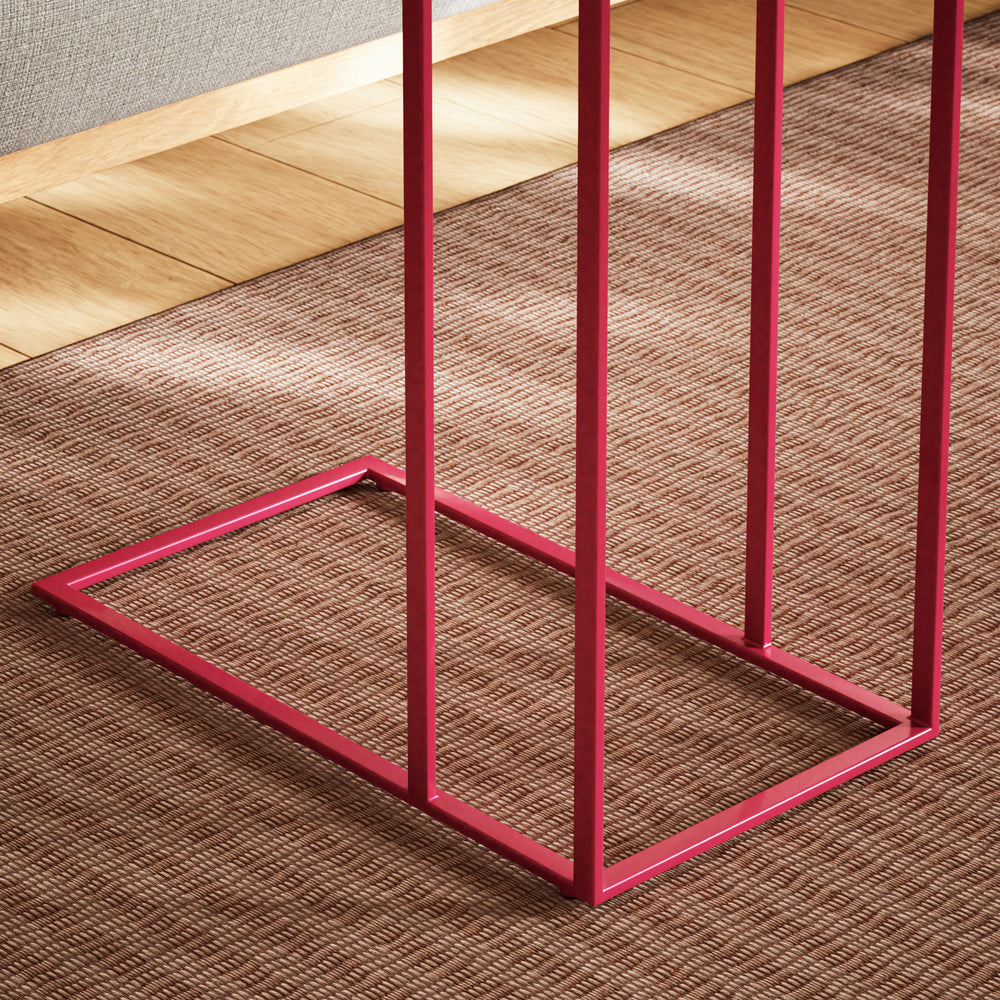 Tanu Enamel C-Table End Table
