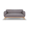 Tulum 2-Seater Sofa  option Dark Brown