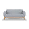 Tulum 2-Seater Sofa  option Light Grey