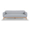 Tulum 3-Seater Sofa  option Light Grey
