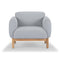Tulum Accent Lounge Chair  option Light Grey