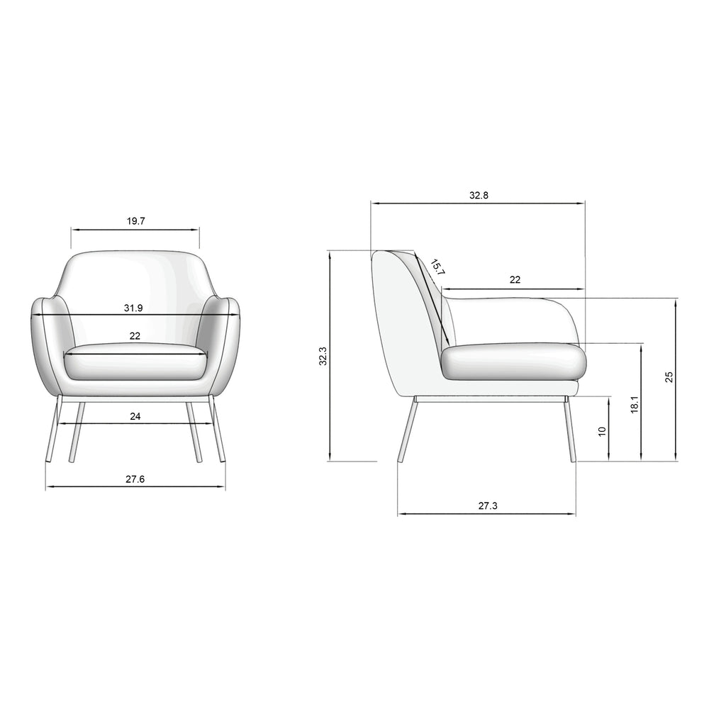Zurich Accent Lounge Chair