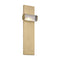 Esfera Medium Wall Sconce  option Natural Brass