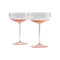 Bollicine Glass (Set of 2)  option Cipria Pink