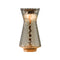 Tiara Table Lamp  option Grey / Medium: 13.8 in height