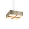 Veram 18 LED Pendant Light  option Distressed Brass
