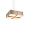 Veram 18 LED Pendant Light  option Brushed Rose Gold