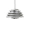 Hive Pendant Light  option Polished Aluminum