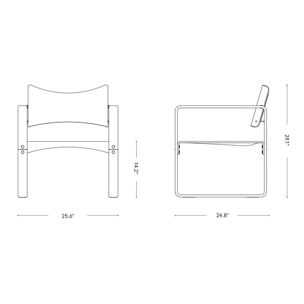 Series 270 F Lounge Armchair