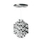 Spiral Pendant Light  option Silver