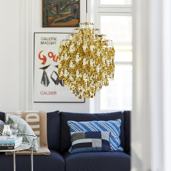 Spiral 4-Tier Pendant Light