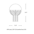 Wire Table Lamp
