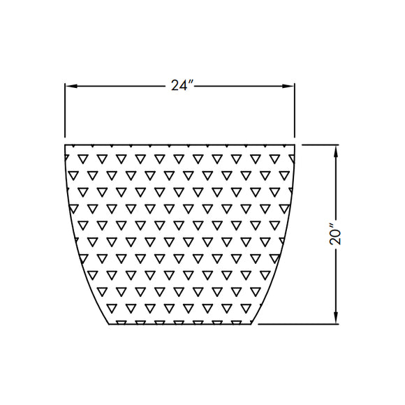 David Cressey Pineapple Planter