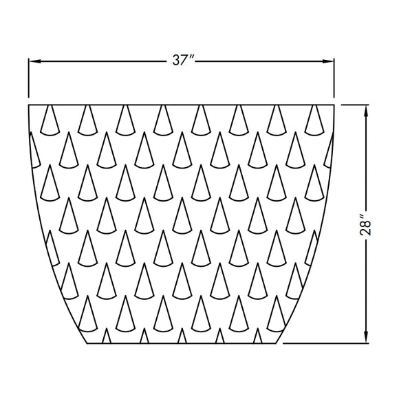 David Cressey Pineapple Planter