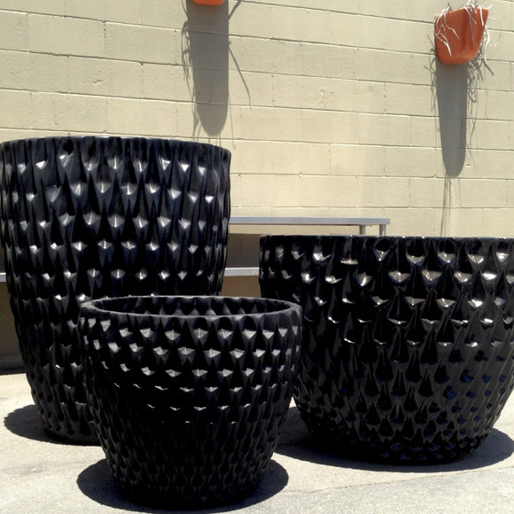 large outdoor pineapple planter Vessel David Cressey Pineapple Planter