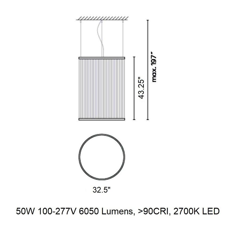 Array LED Pendant Light