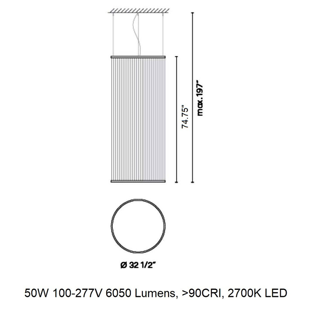 Array LED Pendant Light