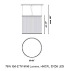 Array LED Pendant Light