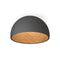 Duo Symmetrical Flush Mount  option American Walnut / Graphite