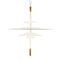 Flamingo 1550 LED Pendant Light  option Gold