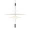 Flamingo 1550 LED Pendant Light  option Graphite