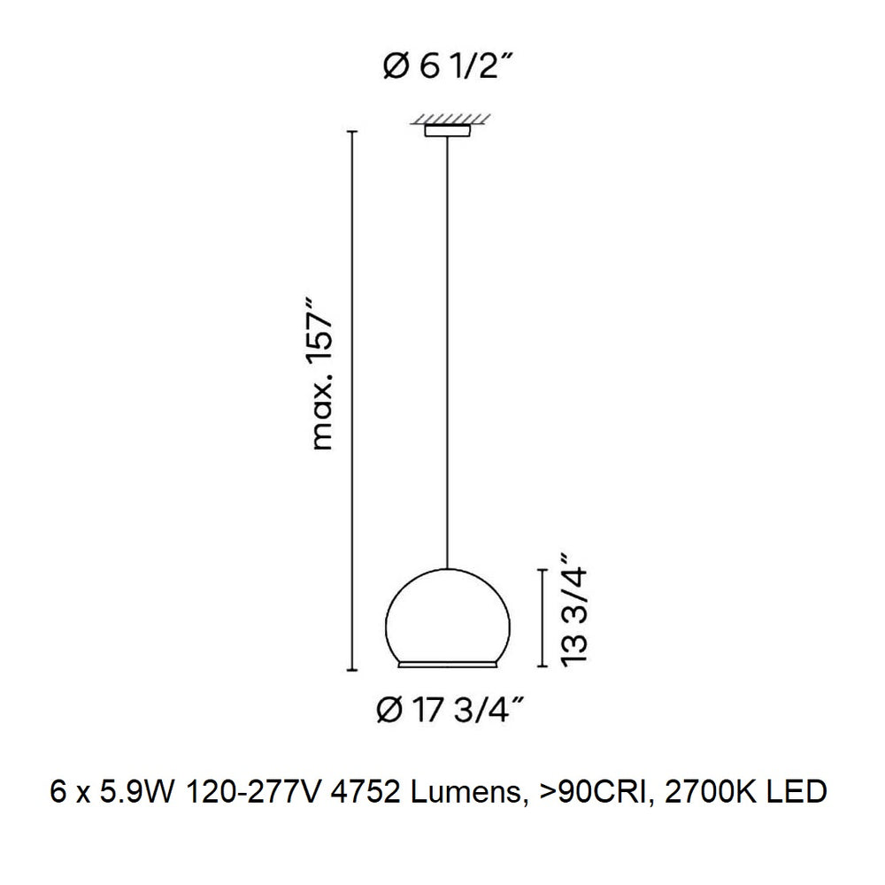 Knit LED Pendant Light