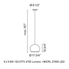 Knit LED Pendant Light