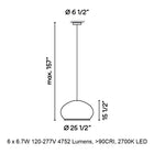 Knit LED Pendant Light