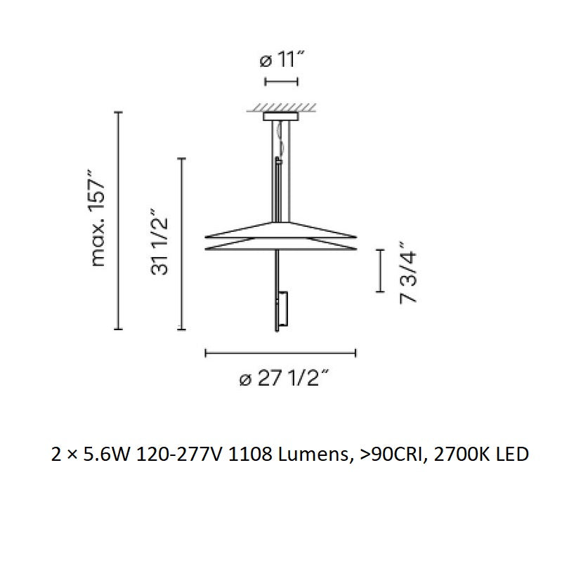 Flamingo 1510 LED Pendant Light
