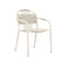 Cleo Outdoor Dining Chair  option Dune White