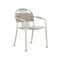 Cleo Outdoor Dining Chair  option Sage Green / Misty Dots