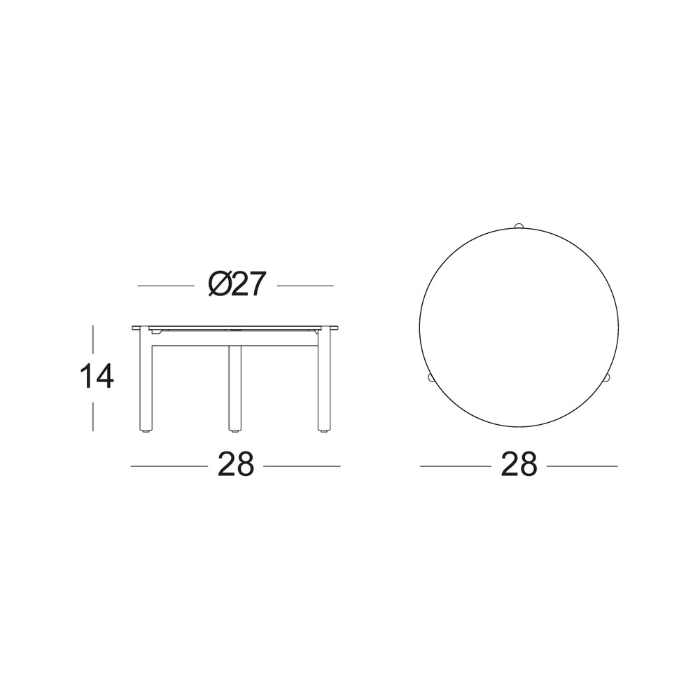Oda Outdoor Coffee Table