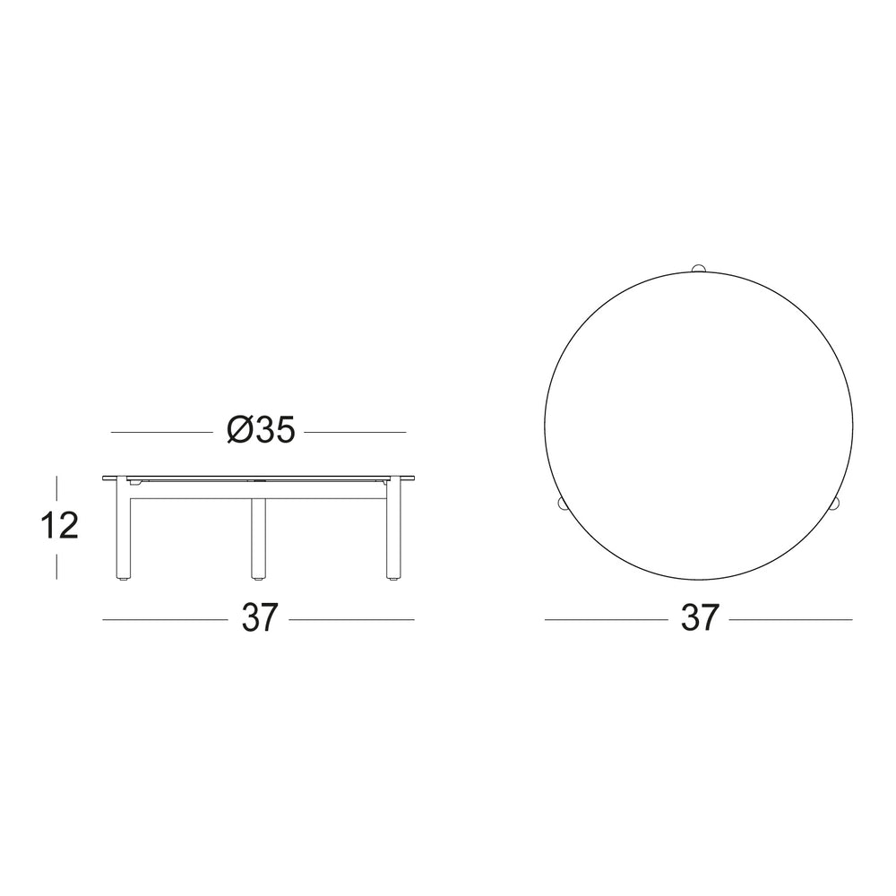 Oda Outdoor Coffee Table