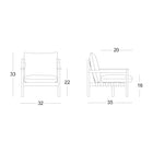 Oda Outdoor Lounge Chair