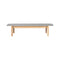 Oda Outdoor Rectangular Coffee Table  option Flint