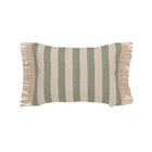 Indira Deco Outdoor Long Fringe Lumbar Pillow