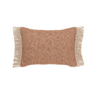 Indira Deco Outdoor Long Fringe Lumbar Pillow