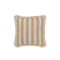 Indira Deco Outdoor Short Fringe Throw Pillow  option Fez Ochre
