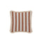 Indira Deco Outdoor Short Fringe Throw Pillow  option Fez Rust