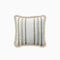 Indira Deco Outdoor Short Fringe Throw Pillow  option Rabat Green