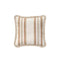 Indira Deco Outdoor Short Fringe Throw Pillow  option Rabat Rust