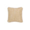 Indira Deco Outdoor Short Fringe Throw Pillow  option Saffron