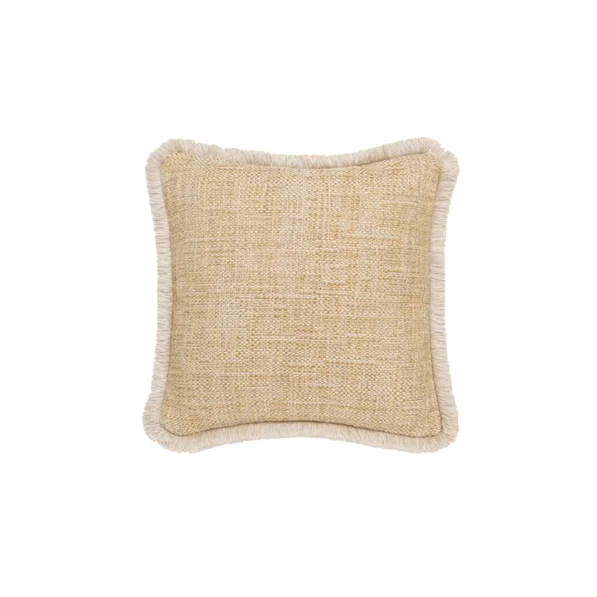 Indira Deco Outdoor Short Fringe Throw Pillow