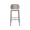 Kodo Outdoor Bar Stool  option Fossil Grey