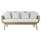 Alex Lounge Sofa  option Clear