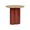 Arvin Side Table  option Maroon